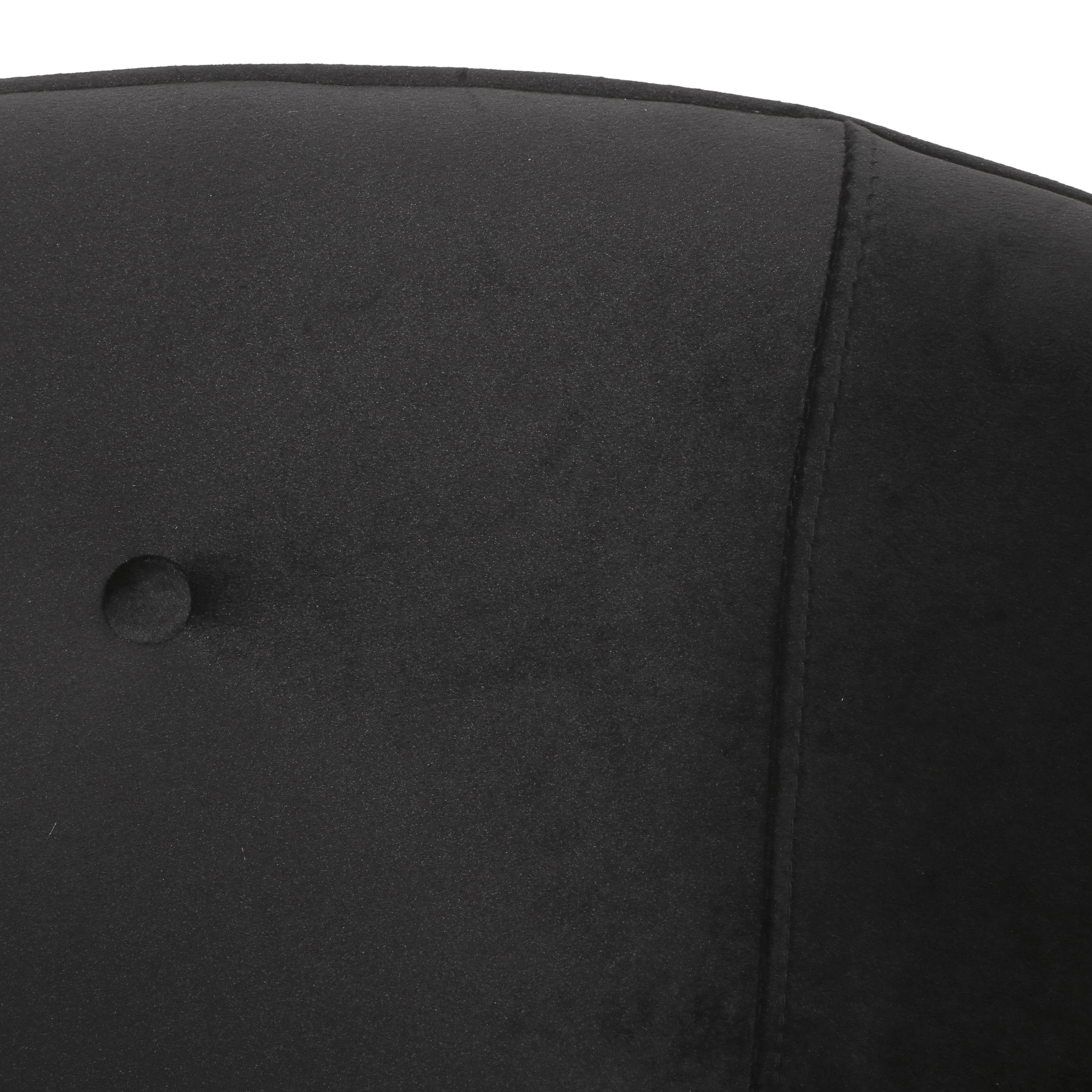 Modern Glam Tufted Velvet Loveseat - NH694413