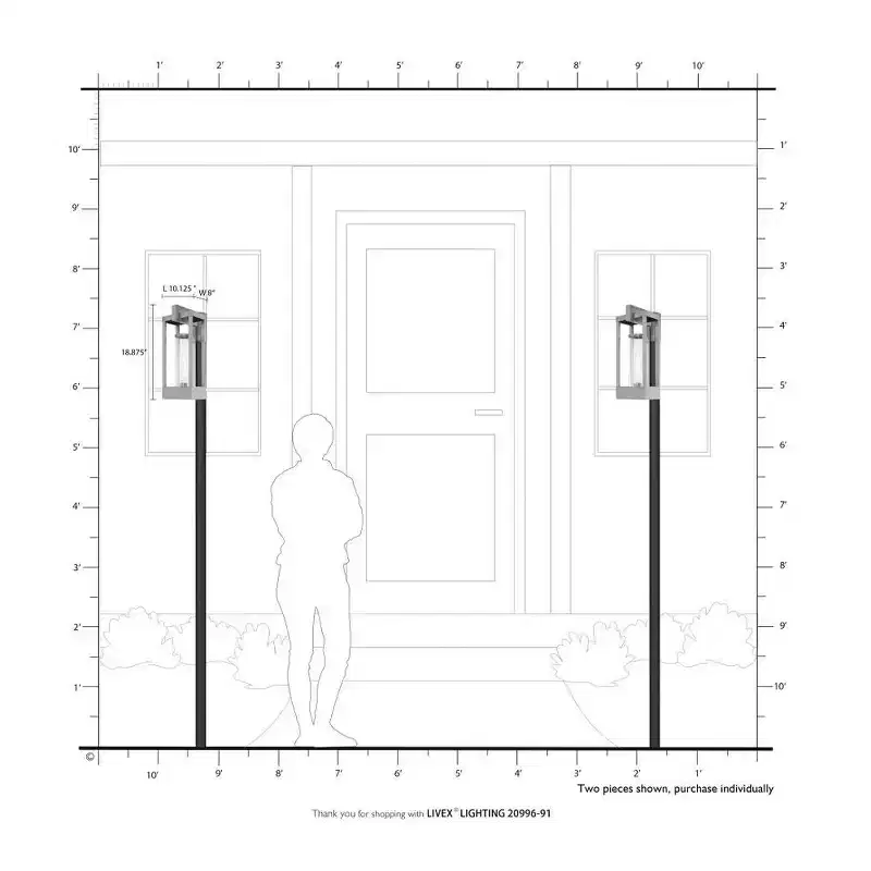 Livex Lighting Delancey 1 - Light Wall Light in Satin Brass
