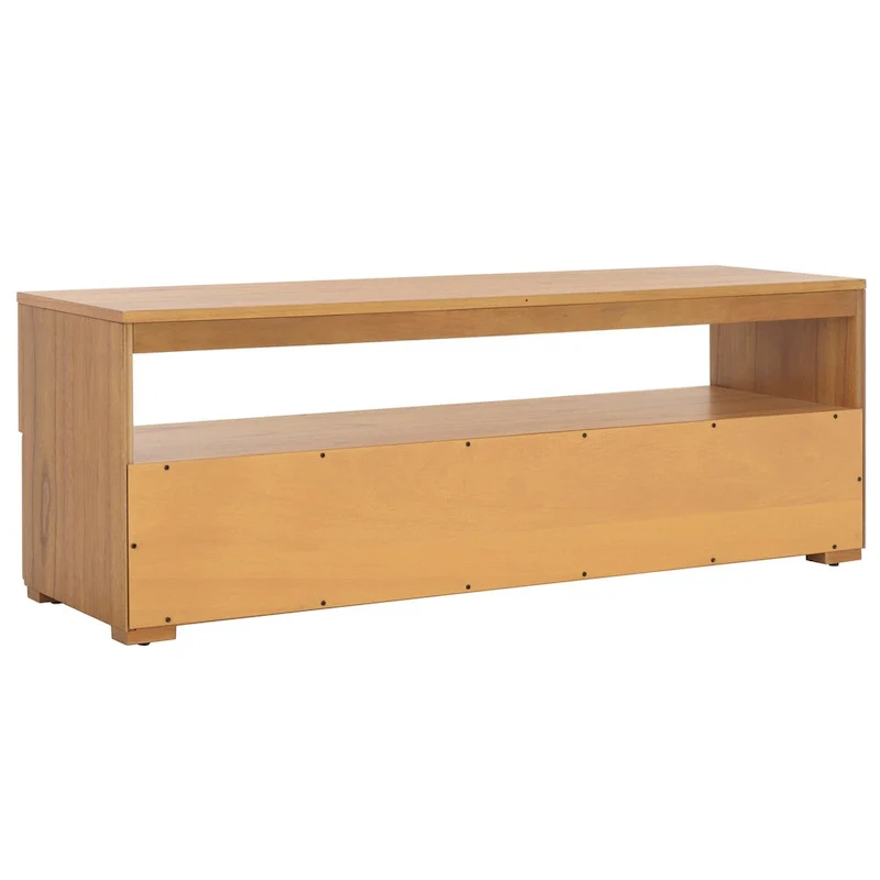 SAFAVIEH Kaitlyn 2-Drawer 1-Shelf Entertainment Media Stand (Fits Up To 55 Flatscreen TV) - 48Wx16Dx17H