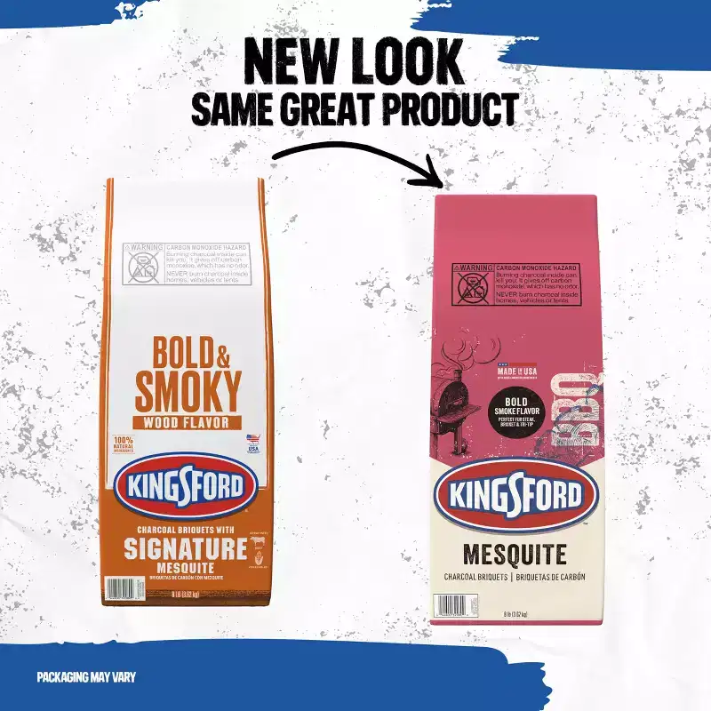Kingsford Bold and Smoky Mesquite Briquets 8lbs