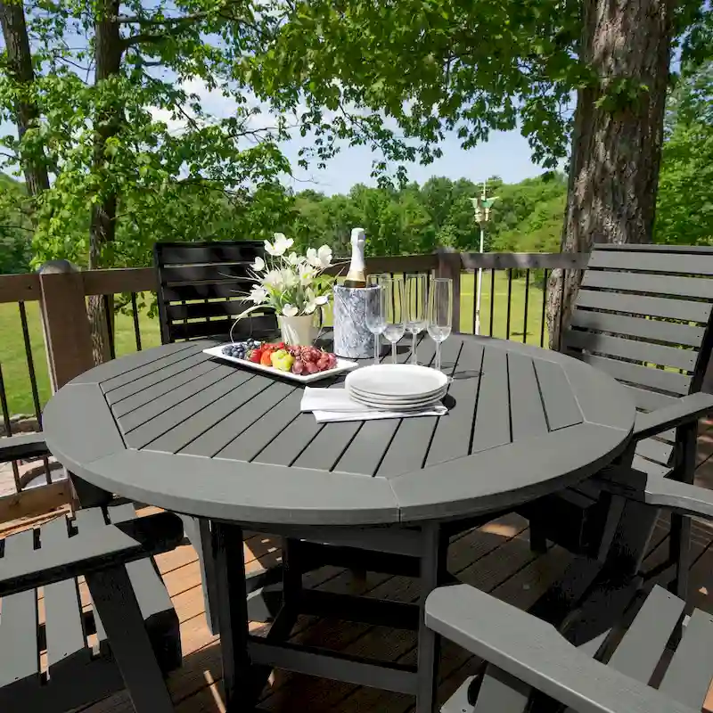 Weatherly 5-piece Outdoor Dining Set - 48