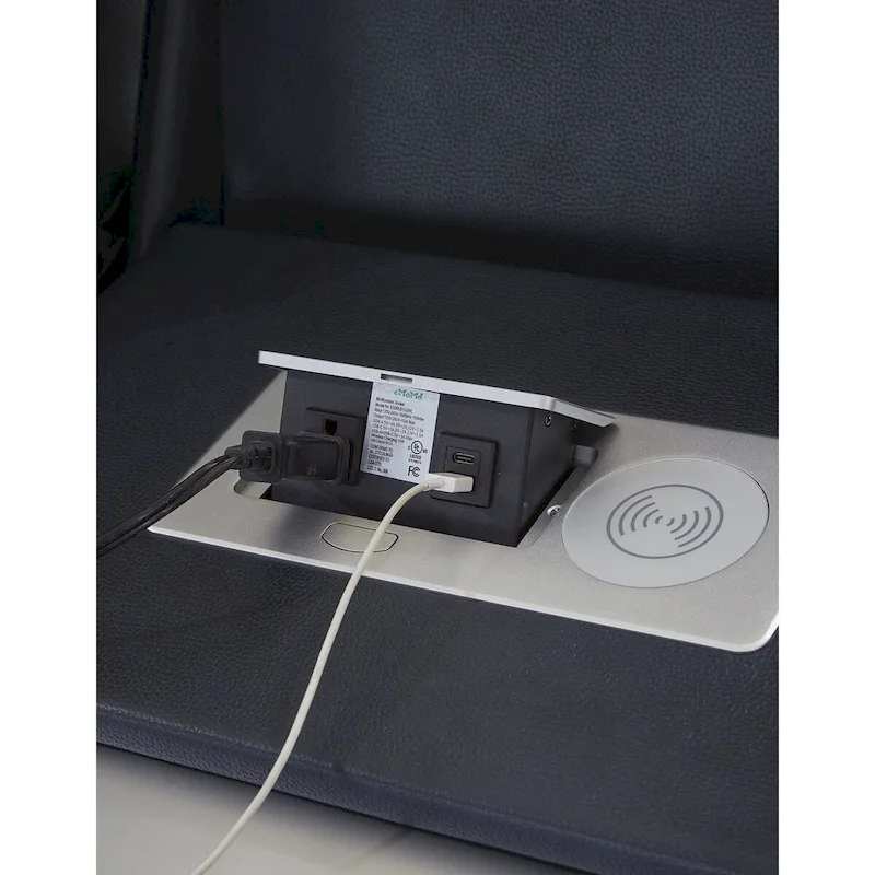 Signature Design by Ashley Fyne-Dyme Power Reclining Sofa - 85  W x 43  D x 43  H