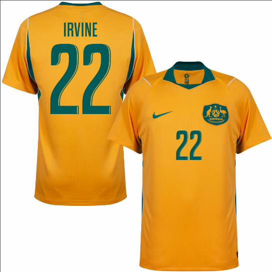 Australia Home Irvine 22 Jersey 2026-2027