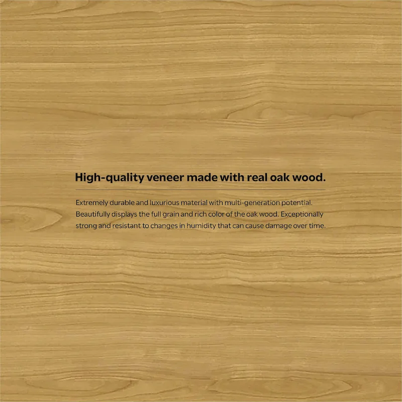 WYNDENHALL Mitchell Metal 60 inch Wide Rectangle Modern Industrial Sideboard Buffet in OAK WOOD - 60 x 17 x 30