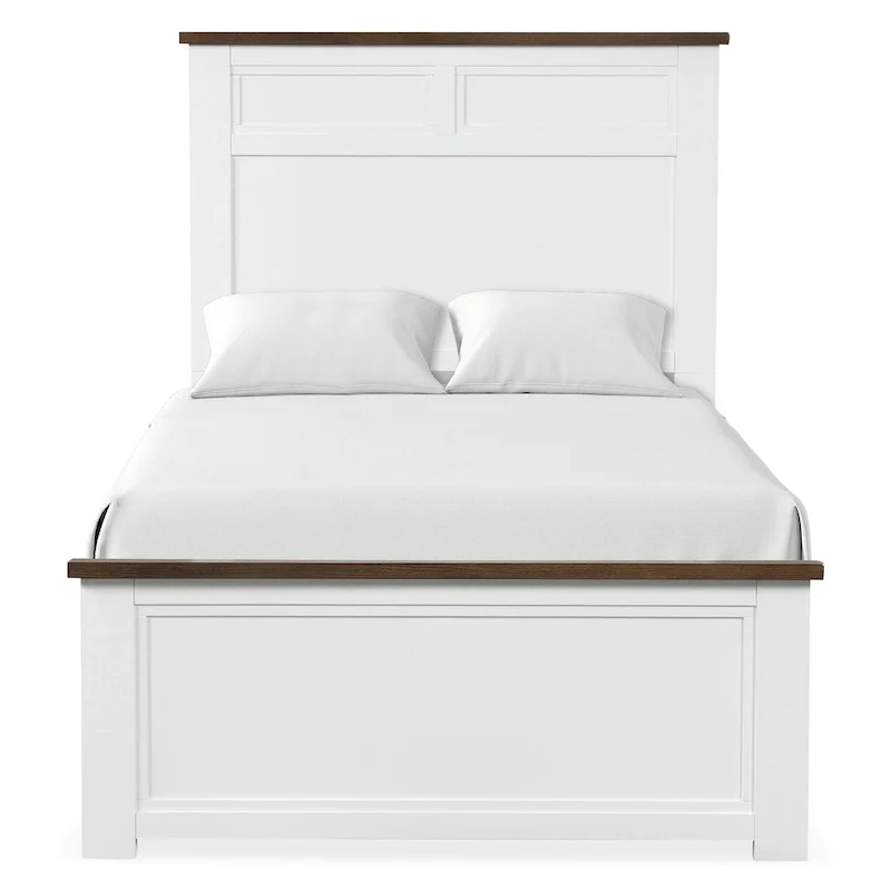 Furniture of America Althea Modern Farmhouse Pinewood Panel Bed