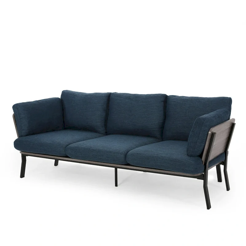 Carvel Mid-century Modern 3-seater Sofa by Christopher Knight Home