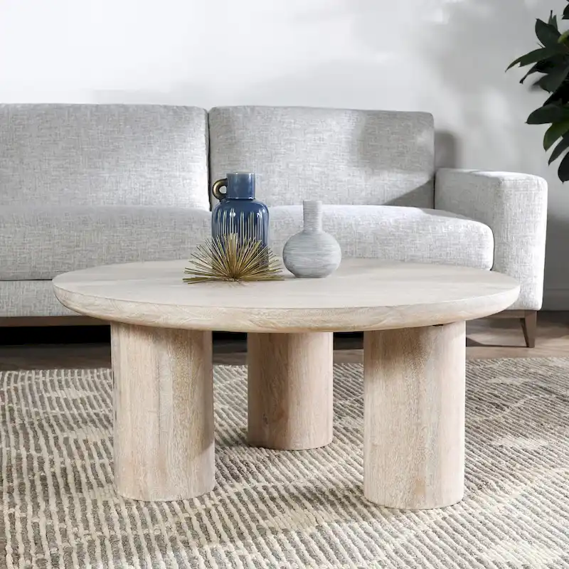 Beau Round Coffee Table by Kosas Home