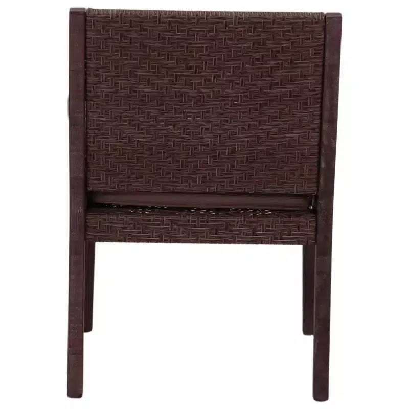 Courtyard Casual Buena Vista II 3 pc Bistro Set Includes: Two Dining Chairs and One End Table