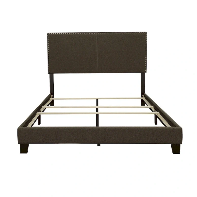 Boyd Transitional Fabric Upholstered Panel Bed