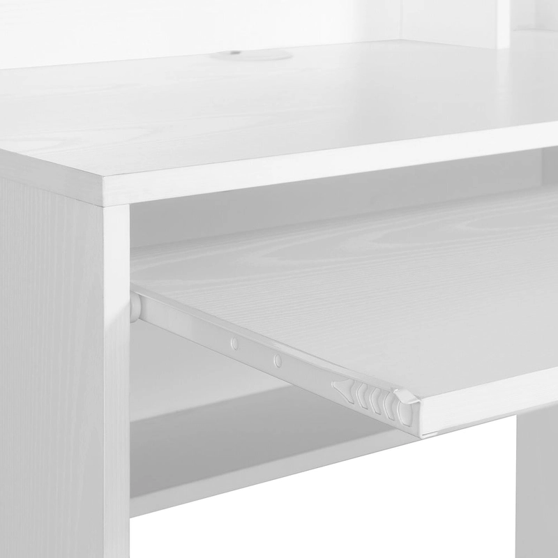 Convenience Concepts Designs2Go Student Desk with Magnetic Bulletin Board and Shelves