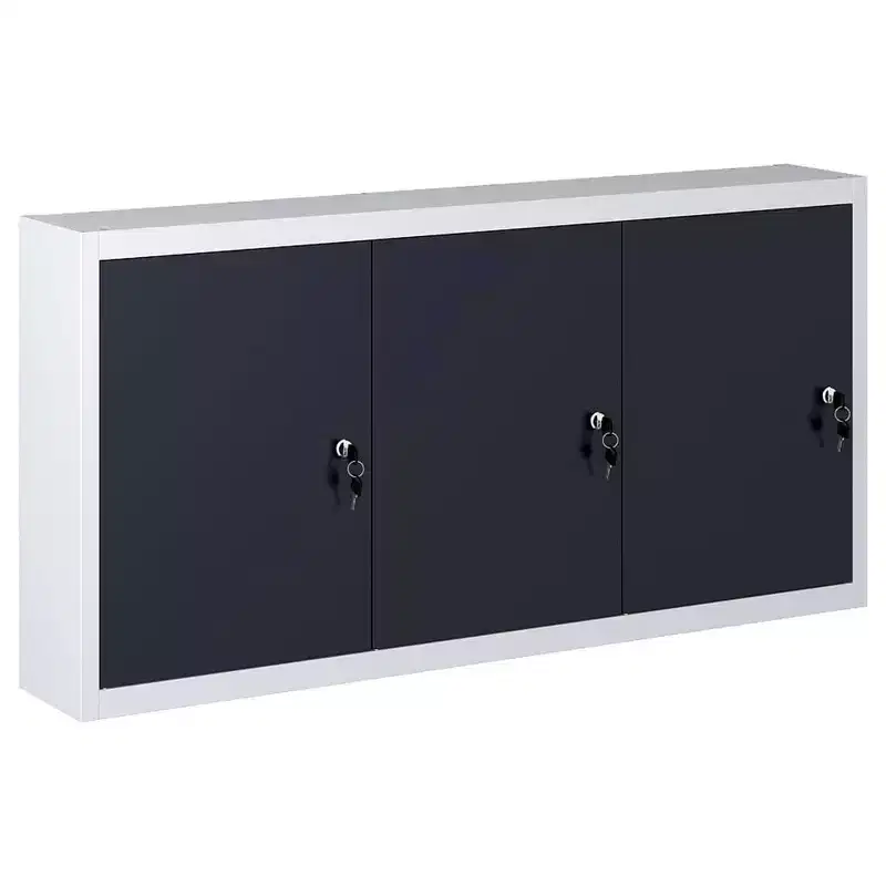 vidaXL Wall Mounted Tool Cabinet Tool Organizer with Shelves Tool Storage