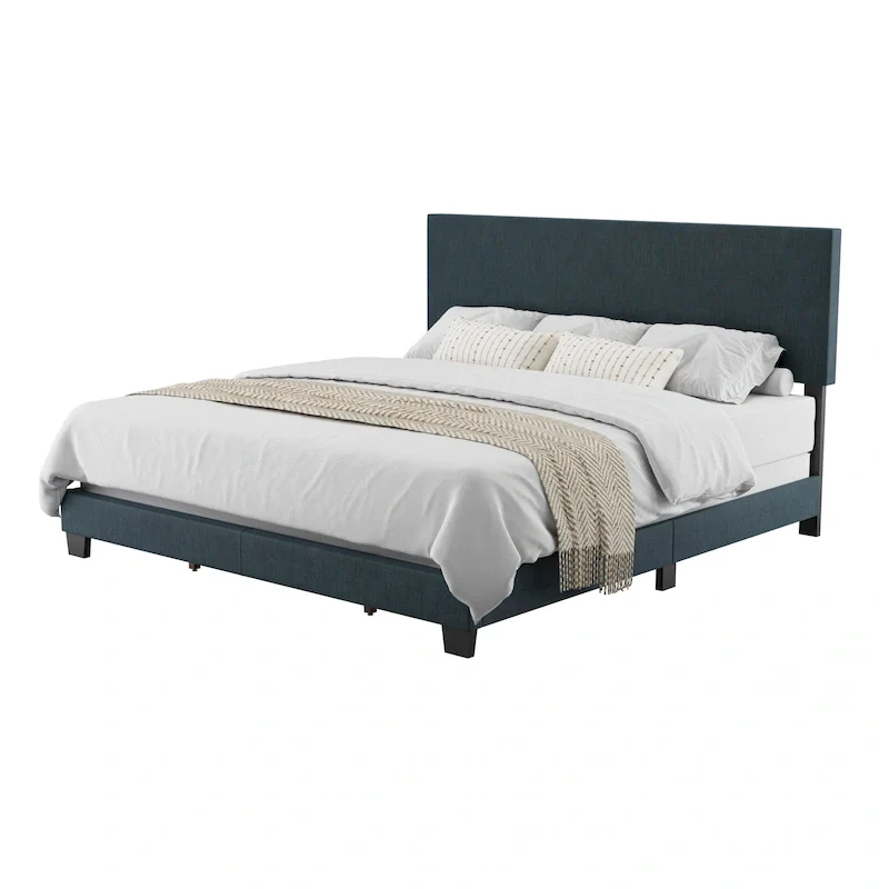Nova Modern King Bed, Box Spring Required