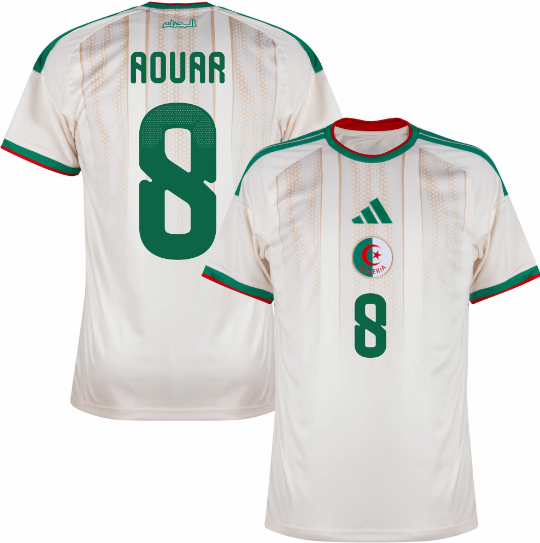 Algeria Home Aouar 8 Jersey 2026-2027