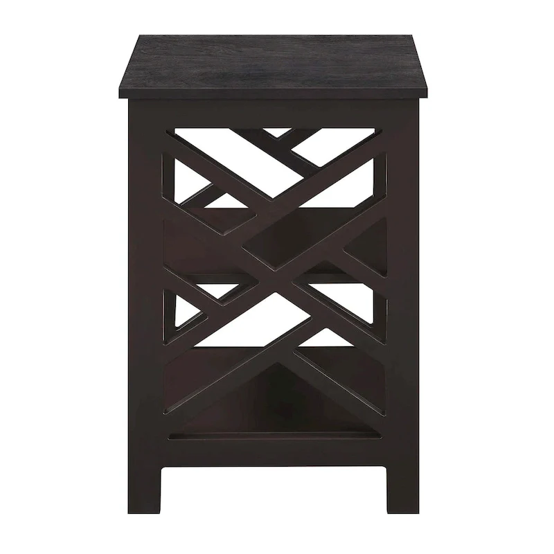Convenience Concepts Titan End Table with Shelves
