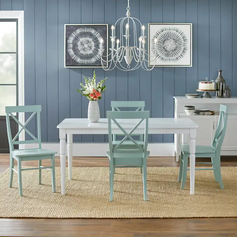 5-Piece Cross Back Dining Set