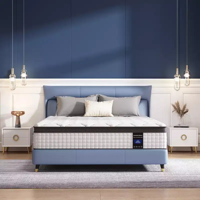 Kescas Premium 10 Hybrid Mattress -Medium-Firm and Fits Any Bed Frame: Platform, Box Spring, or Slats