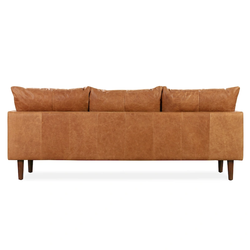 Poly & Bark Girona 88 Sofa - Full Grain Genuine Italian Leather