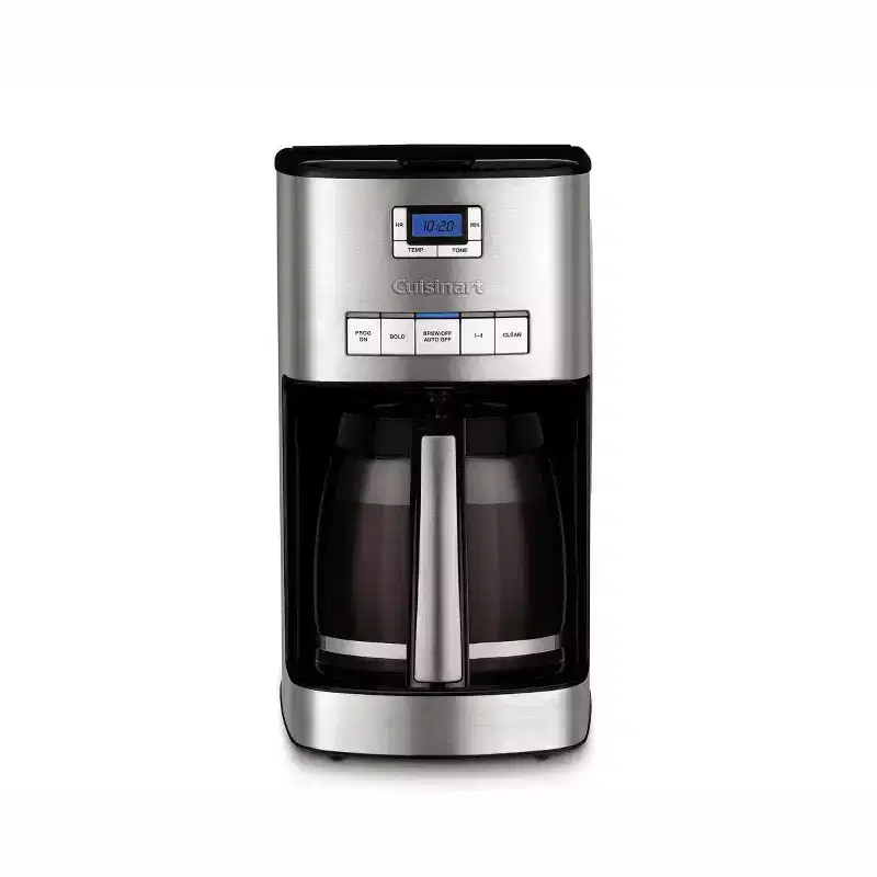 Refurbished: Cuisinart DCC-3800FR PerfecTemp 14-Cup Coffee Maker, Stainless Steel  Manufacturer Refurbished