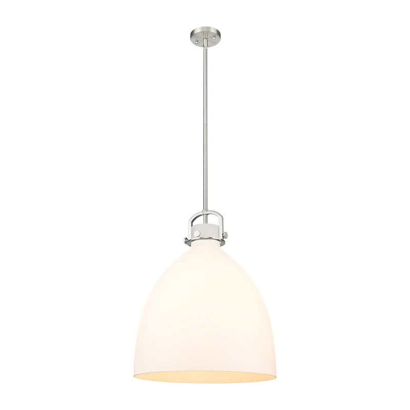 Innovations Lighting Newton Bell - 1 Light 18  Stem Hung Pendant