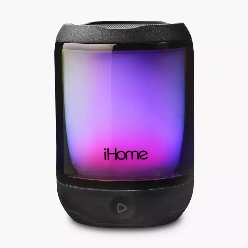 iHome Waterproof Bluetooth Speaker with Color Changing Lights (iBT800B.EXV23)