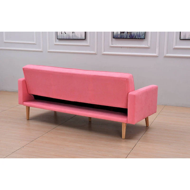 Modern Adjustable 3-position Sleeper Sofa Futon