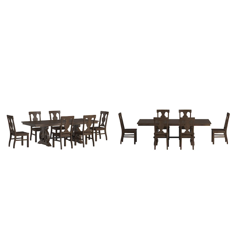 Vikos Wood Extendable Dining Set