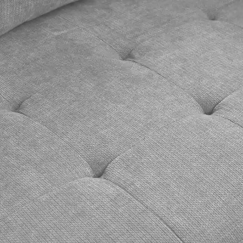 3-Seater Convertible Polyester Sofa Bed with Storage