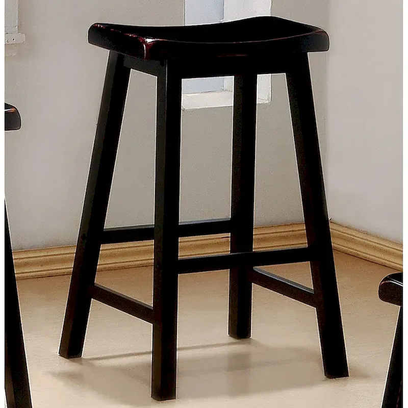 Saddle-style Stools (Set of 2)