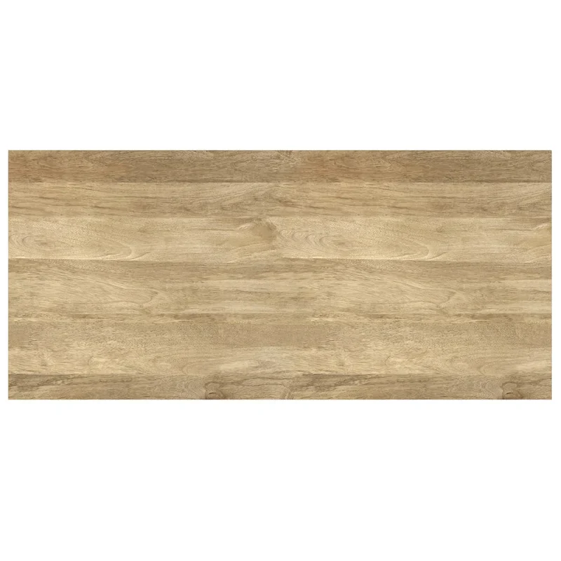 WYNDENHALL Mitchell SOLID WOOD & Metal 48 inch Wide Rectangle Modern Coffee Table - 48 W x 22 D x 18 H