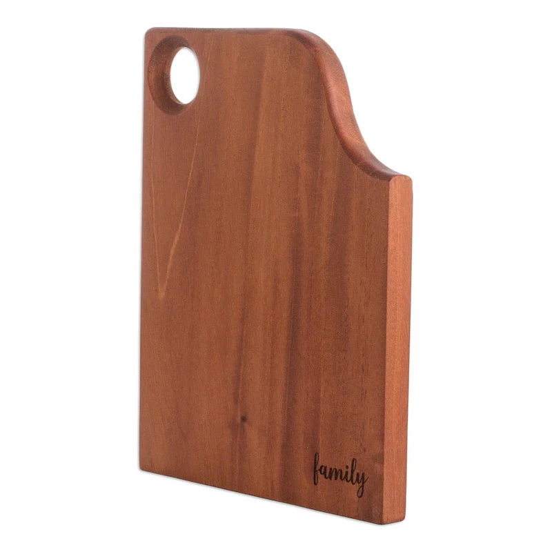 Novica Handmade Family Delight Wood Cutting Board