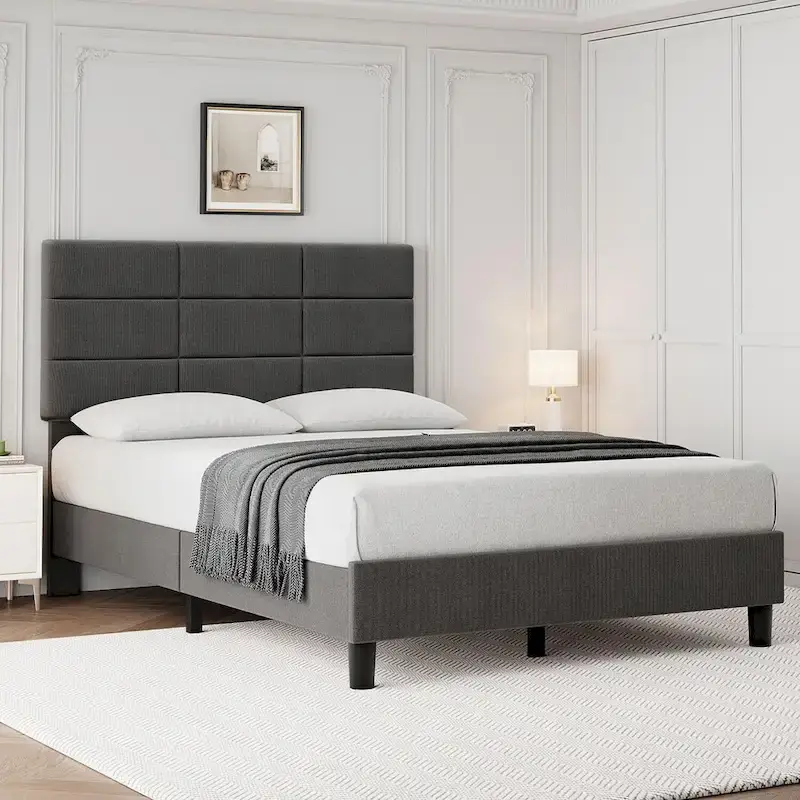 Bed Frame with Headboard