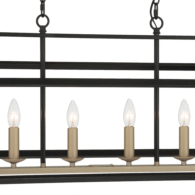 6 - Light Kitchen Island Pendant - 15.16 D*39.96 W*18.62 H