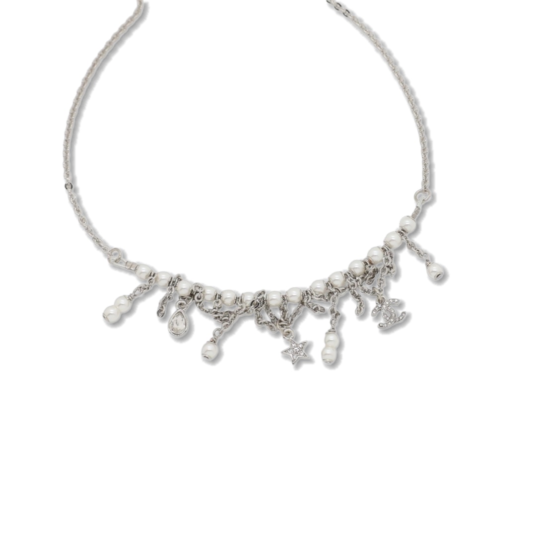 CCN532 Chanel charms necklace - ccjewelryacc