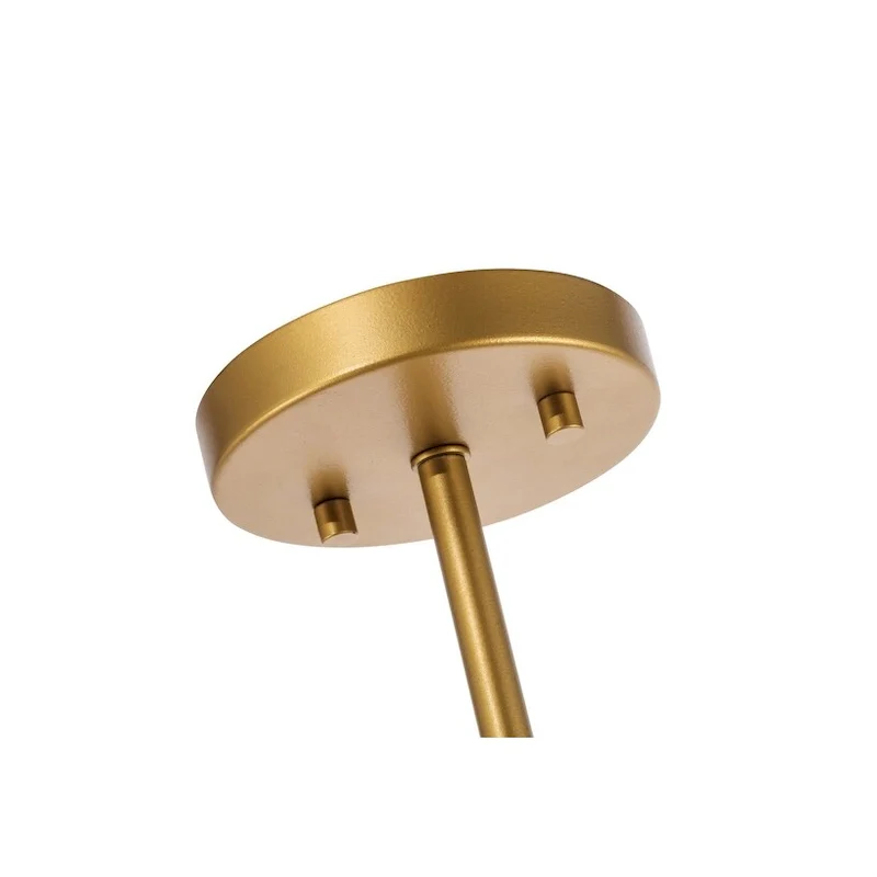 Bastina 10-Inch 1-DownLight Clear Glass Pendant