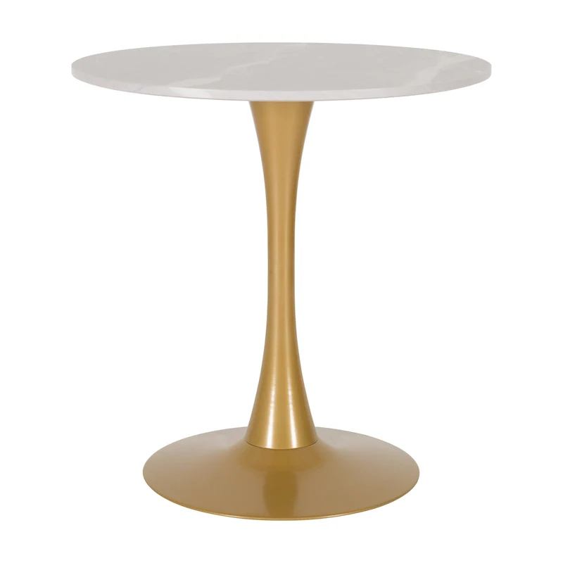 28 Round Bistro Table with Pedestal Base - N/A