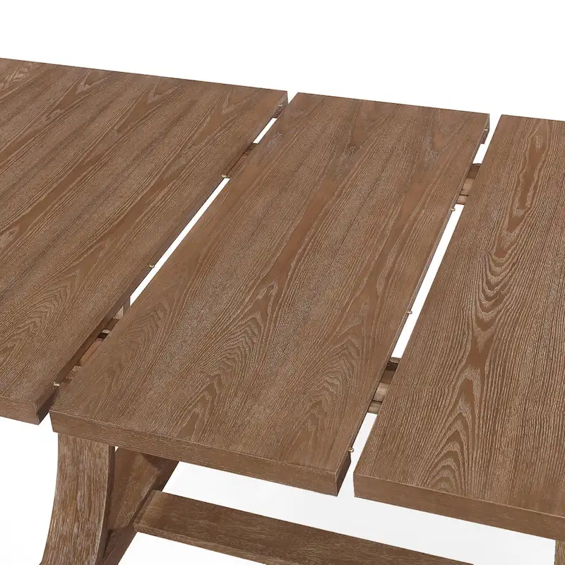 Bellion Wood Expandable Dining Table by