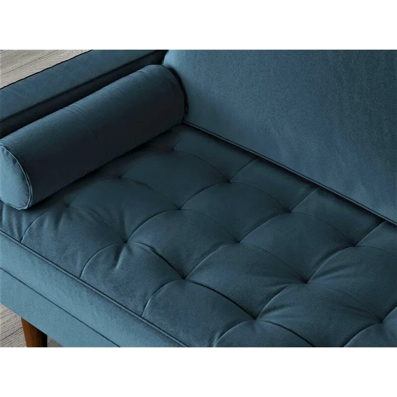 Mac Velvet Mid-century Style Sofa