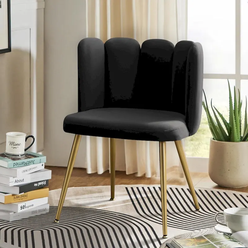 Anjela Side Chair with Tufted Back