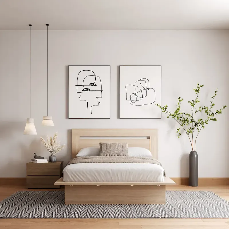 Malibu 3-Piece Bedroom Set with Bed