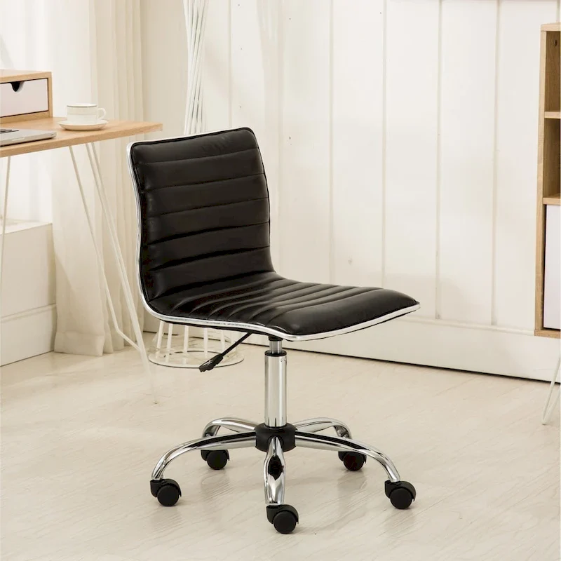 Carson Carrington Lund Modern Chrome Office Chair