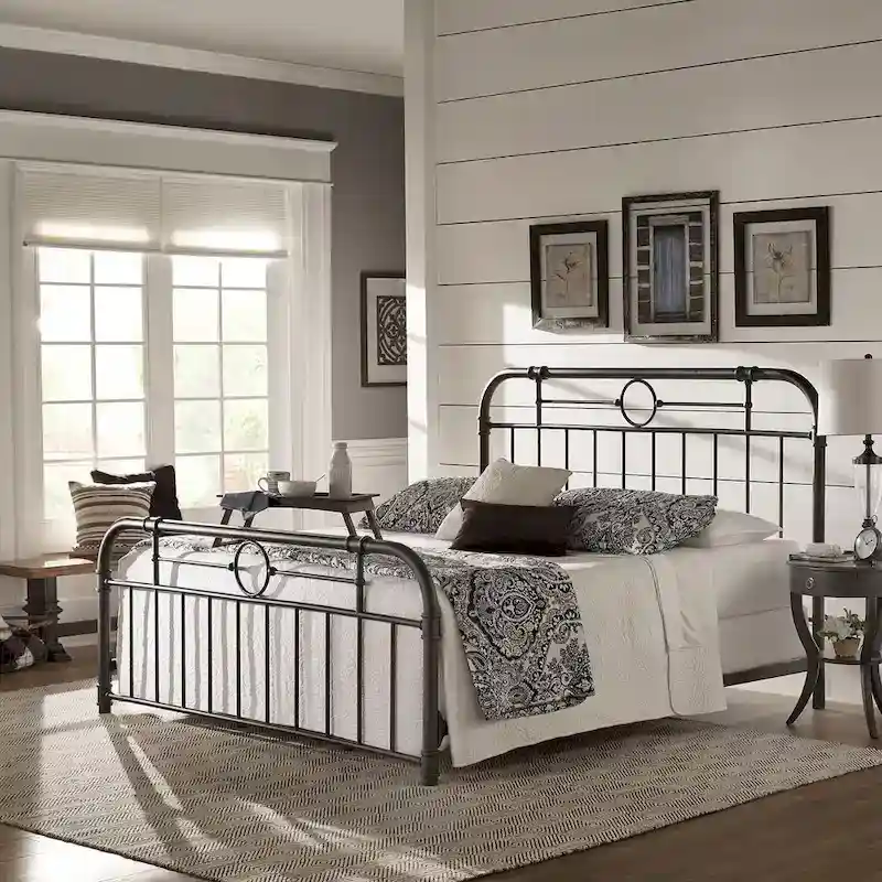 Kendal Black Metal Bed