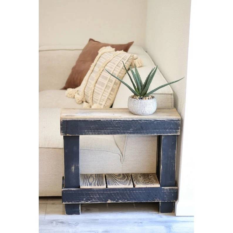 Luxe Accent Table (Black Combo)