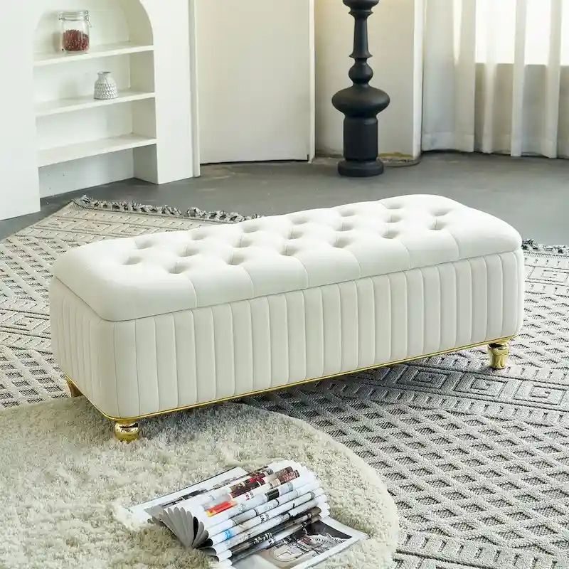 47.24W Storage Ottoman