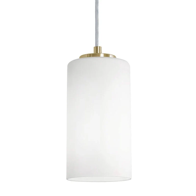 AFX LEOP04MB Leo 4  Wide Mini Pendant with Frosted Glass Shade