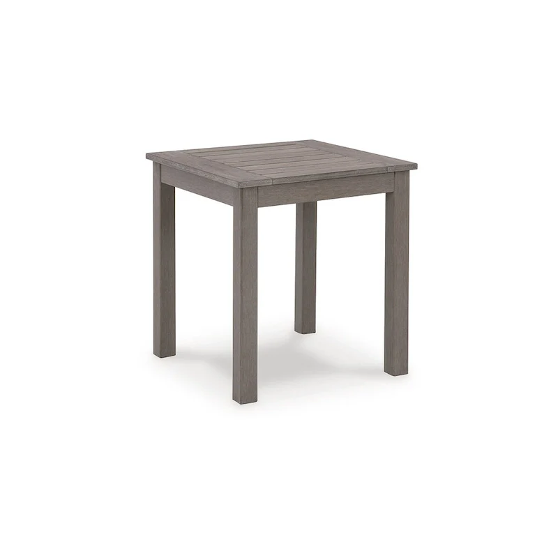 Signature Design by Ashley Hillside Barn Brown Outdoor End Table - 22 W x 22 D x 24 H