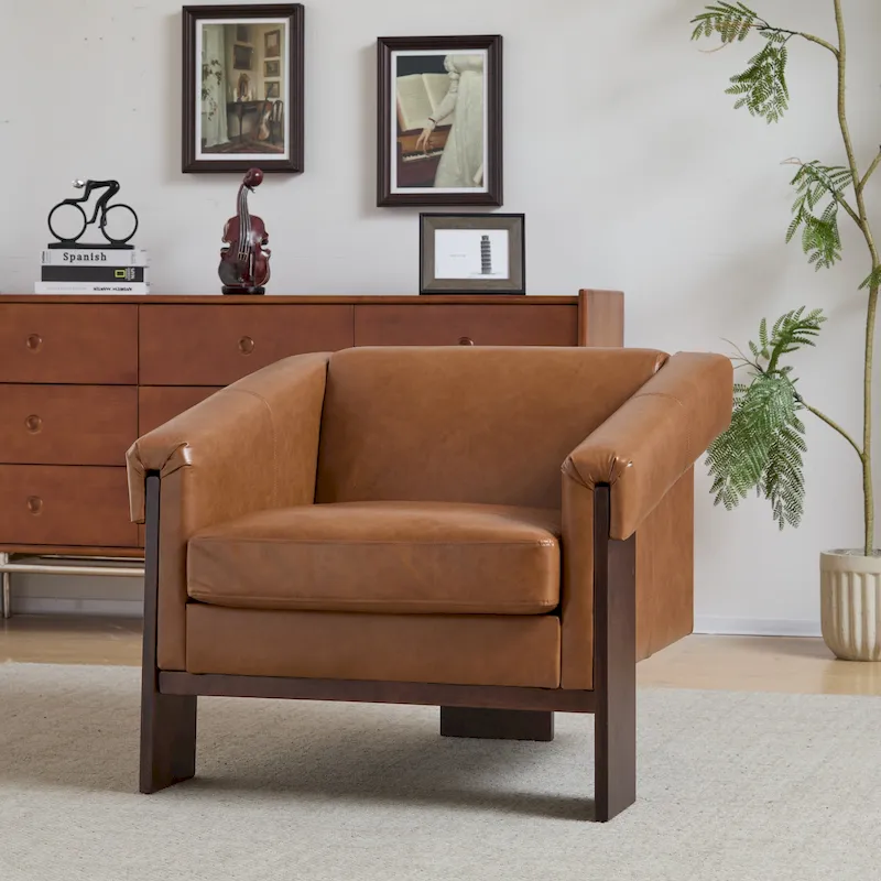 Nexvo 34 Mid-Century Modern Accent Chair by Christopher Knight Home