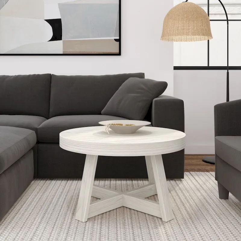 Plank and Beam Classic Round Coffee Table - 30