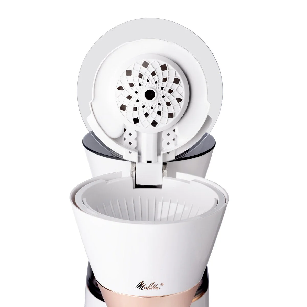 Vision 12-Cup Luxe Drip Coffee Maker with Revolving Dashboard