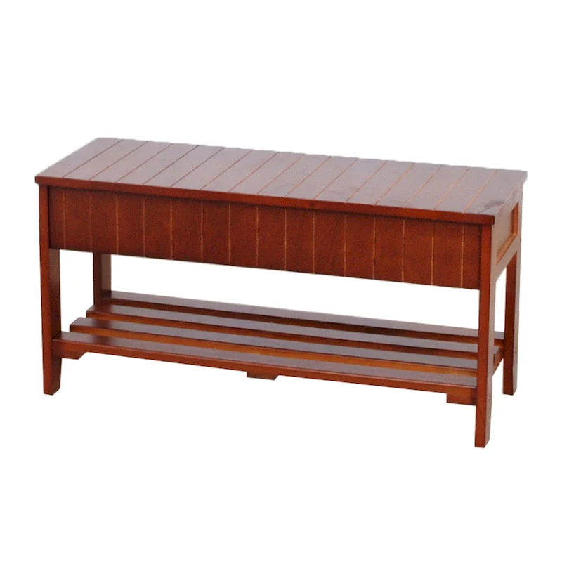 Waggoner Solid Wood Shoe Bench