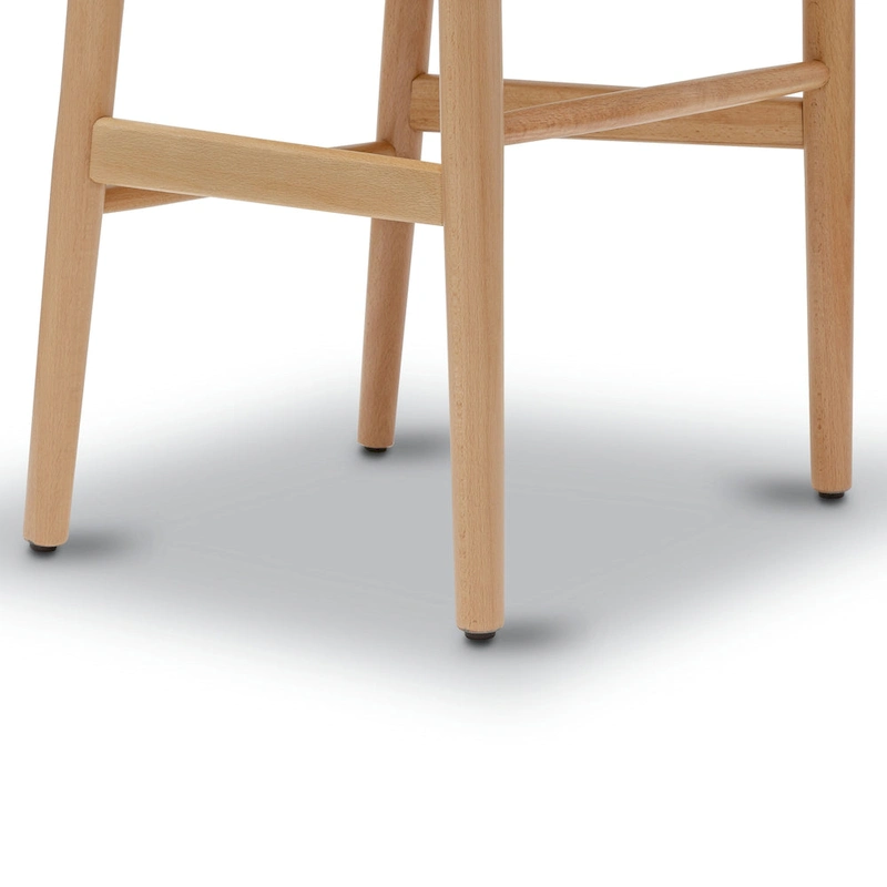 Poly & Bark Weave Chairs - Solid Wood Frame (Set of 2)